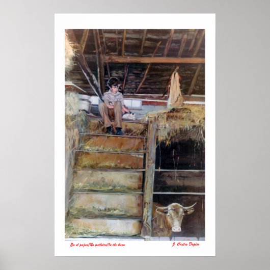 En el pajar poster (Voorkant)