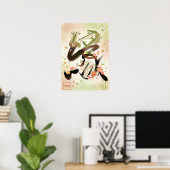 En: Elegant Calligraphy  Art260010110 Poster (Thuiskantoor)