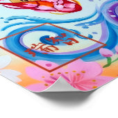 En: Elegant Calligraphy  Art260010122 Poster (Hoek)