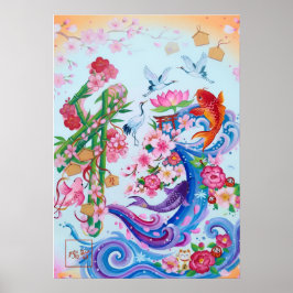 En: Elegant Calligraphy Art260010124 Poster