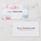  en elegant Visitekaartje [Gedekte hemel] (Voorkant / Achterkant)