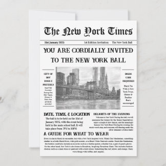  en elegante uitnodiging