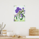 En: En and irises260010009 Poster (Keuken)