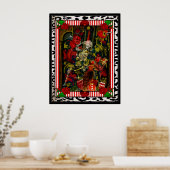 En eren de la abuela muerta poster (Keuken)
