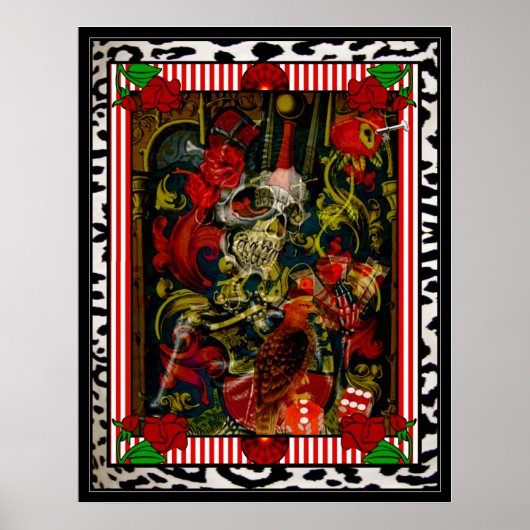 En eren de la abuela muerta poster (Voorkant)