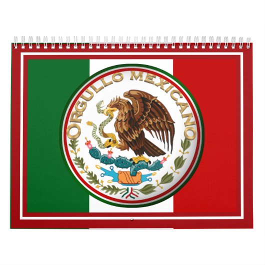 En Espanol - ORGULLO MEXICANO Foto Lijst Kalender (Hoes)