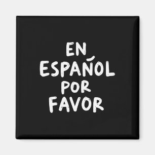 En Espanol Por Favor Spaans docent 4 Magneet