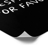 En Español Por Favor Spaans Leraar Fun Terug naar Poster (Hoek)