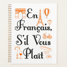 En Francais S'il Vous Plait Franse lerarenstudent Planner