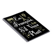 En Francais S'il Vous Plait French Teacher Notitieboek (Rechterzijde)