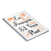 En Francais S'il Vous Plait French Teacher Student Notitieboek (Rechterzijde)