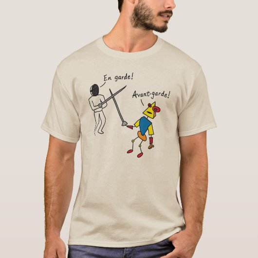 En Garde! Avant-Garde. T-shirt (Voorkant)