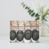 En Garde Briefkaart (Staand voorkant)