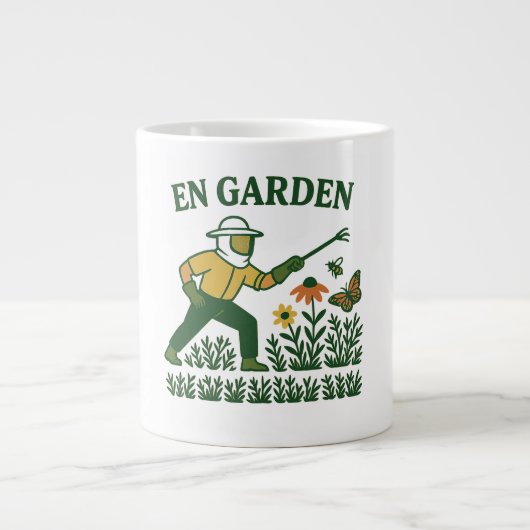En Garden Grote Koffiekop (Voorkant)