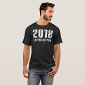 en geboren in 2018 t-shirt (Voorkant volledig)