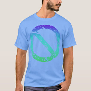 en gebruiksvriendelijk waarschuwingsbord t-shirt