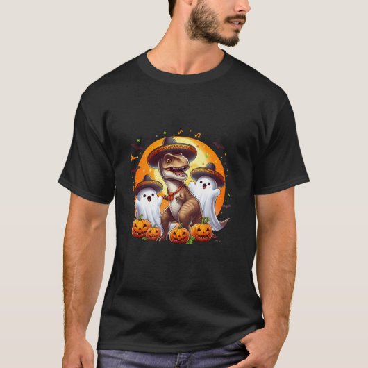 en Geesten met Mariachi Petten T Shirt (Voorkant)