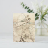 En haar Fairy Sen Briefkaart (Staand voorkant)