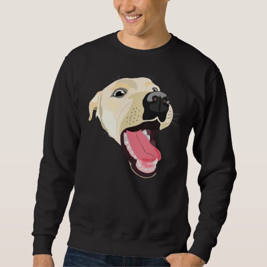 En Happy Labrador! Trui (Voorkant)