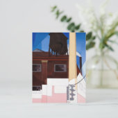 ...En het Huis van de Dappere door Charles Demuth Briefkaart (Staand voorkant)