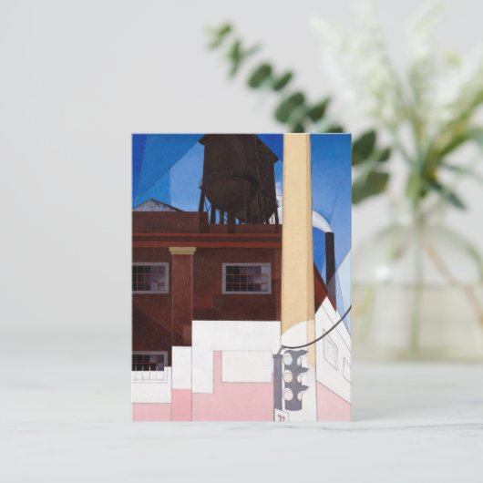 ...En het Huis van de Dappere door Charles Demuth Briefkaart (Staand voorkant)