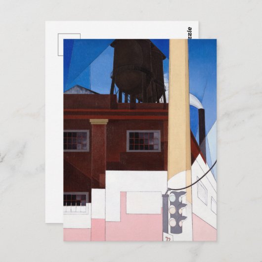 ...En het Huis van de Dappere door Charles Demuth Briefkaart (Voorkant / Achterkant)