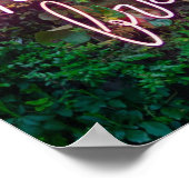 En het leven van de verlaten ademhalen verlicht poster (Hoek)