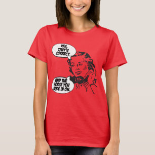 En het paard waar je op reed t-shirt