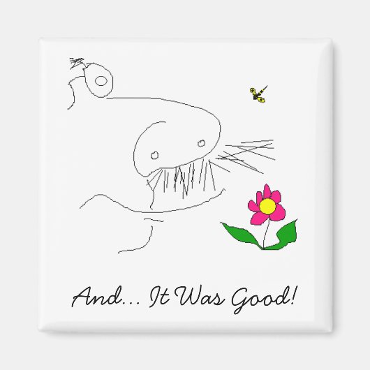 En... Het was goed! Magneet (Voorkant)