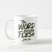 En het Woord werd Vlees 2 Koffiemok (Links)