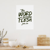 En het Woord werd Vlees 2 Poster (Keuken)