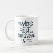 En het Woord werd vlees Koffiemok (Links)
