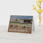 En het worstje is… kaart (Gele Bloem)