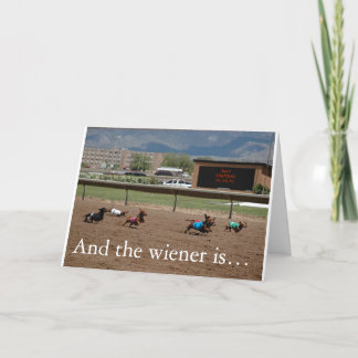 En het worstje is… kaart