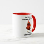 En hier gaan we weer f*cking gaan, ik bedoel goede mok (Voorkant rechts)