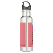 "En hij ademde op hen.... Rozen" wenskaart Waterfles (Achterkant)