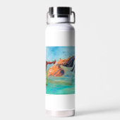 "En hij ademde op toen..No 2" Latte Mok Waterfles (Achterkant)