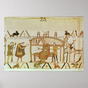 En hij komt voor koning Edward Poster