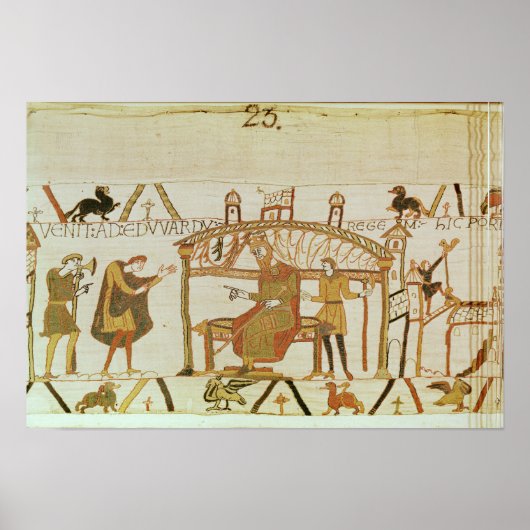 En hij komt voor koning Edward Poster (Voorkant)