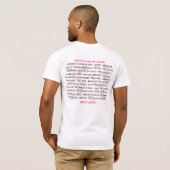 EN HIJ WORDT - JESUS CHRIST GENOEMD T-SHIRT (Achterkant volledig)