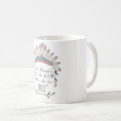 En hoewel ze maar klein is, is ze hevig... koffiemok (Voorkant rechts)