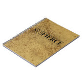 En hoewel ze maar klein is, is ze hevig. notitieboek (Linkerzijde)
