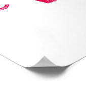 "En hoewel ze maar klein is, is ze hevig." Poster (Hoek)