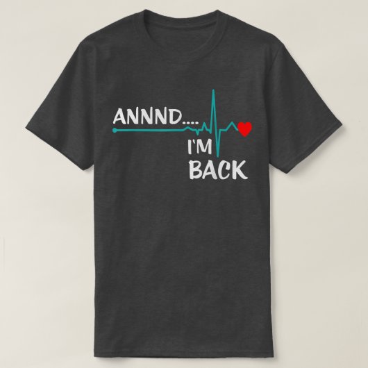 En ik ben terug 318 t-shirt (Design voorkant)