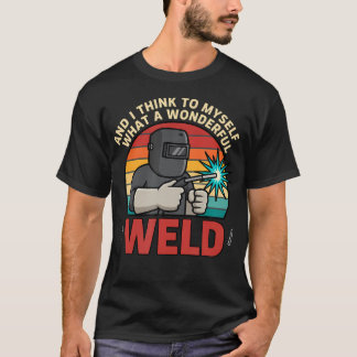 En ik denk bij mezelf wat een prachtige las Grappi T-shirt