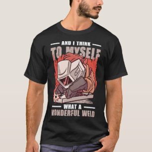 En ik denk voor mezelf wat een geweldige leldlasse t-shirt