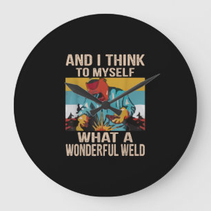 En ik denk voor mezelf wat een geweldige Vintage w Grote Klok