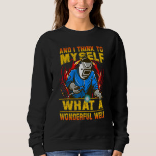 En ik denk voor mezelf wat een wonderbaarlijk wape trui