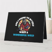 En ik denk voor mezelf wat een wonderbaarlijke sch kaart (Achterkant)