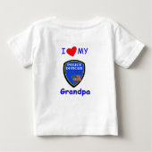 En ik hou van mijn politie opa (Achterkant)